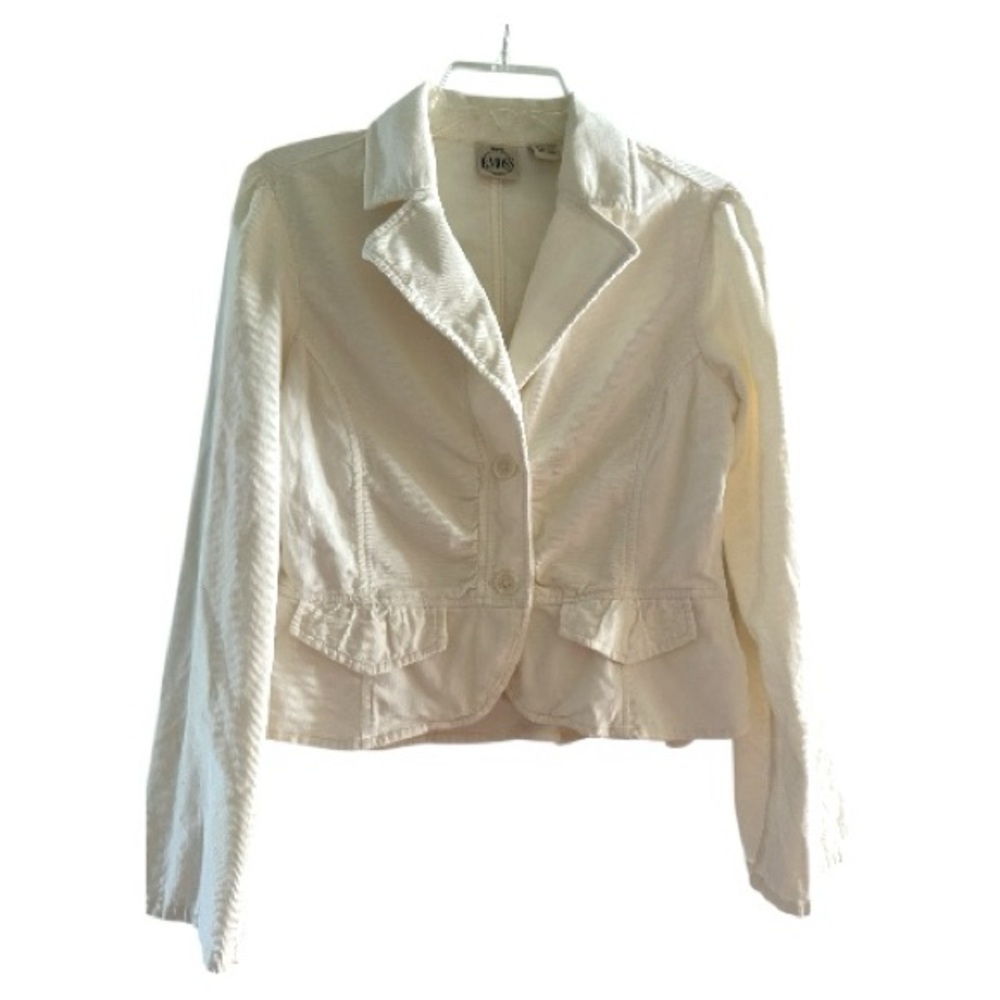 NWOT Tailor B. Moss Women's Cream Blazer